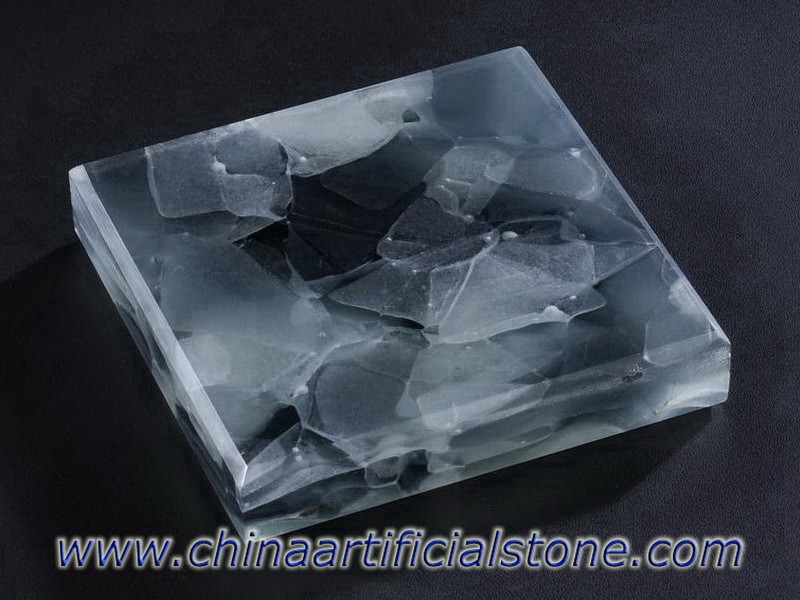 Antarcitica Jade Sea glass Glass2 L-409