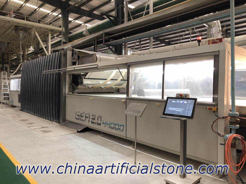 Latest 44000 tons Super Pressure Sintered Stone Pressing Machine 