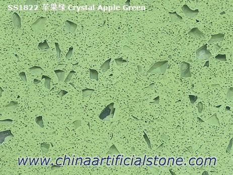 cristal verde estelar verde sparkle pedra de quartzo
