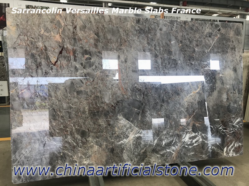  Franch Sarrancolin Lajes de mármore Versalhes. 