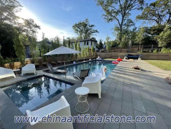 china top Ladrilhos de tijolo permeáveis ​​à água para piscina fábrica